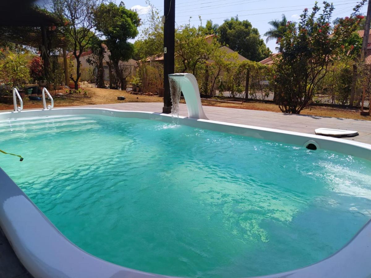 Casa Em Caldas - Piscina Solar E Eletrica Caldas Novas Kültér fotó