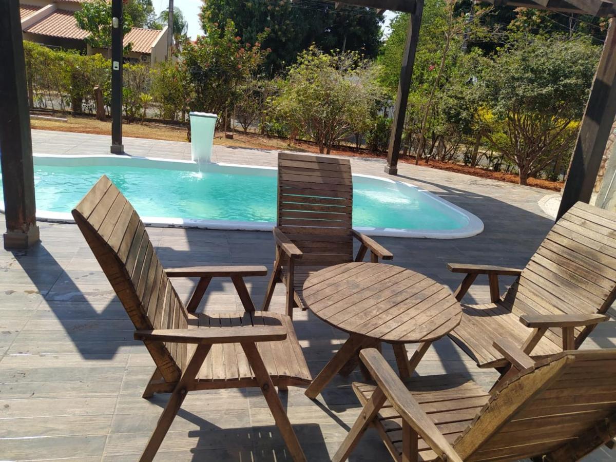 Casa Em Caldas - Piscina Solar E Eletrica Caldas Novas Kültér fotó
